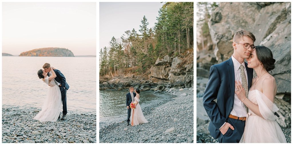 Maine elopement at Acadia National Park