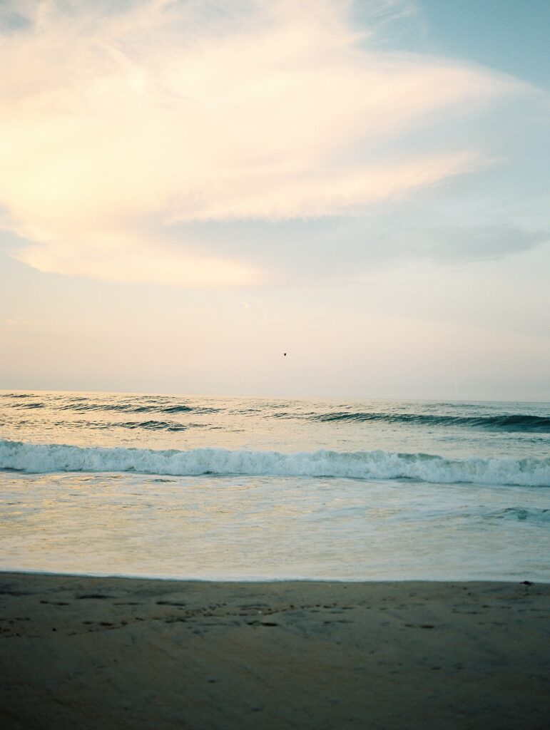 sunset at the beach